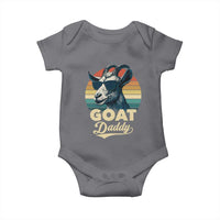 Goat Daddy Baby Onesie Funny Goat Father Retro Vintage