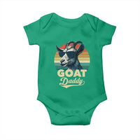 Goat Daddy Baby Onesie Funny Goat Father Retro Vintage