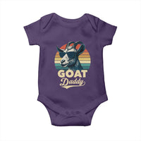 Goat Daddy Baby Onesie Funny Goat Father Retro Vintage