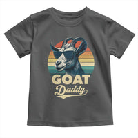 Goat Daddy Toddler T Shirt Funny Goat Father Retro Vintage