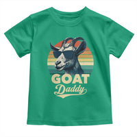 Goat Daddy Toddler T Shirt Funny Goat Father Retro Vintage