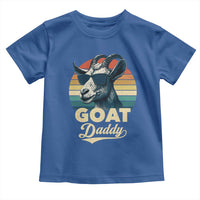 Goat Daddy Toddler T Shirt Funny Goat Father Retro Vintage
