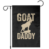 Goat Daddy Garden Flag Funny Goat Father Vintage