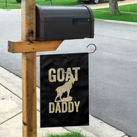 Goat Daddy Garden Flag Funny Goat Father Vintage