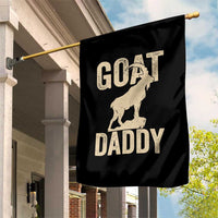 Goat Daddy Garden Flag Funny Goat Father Vintage