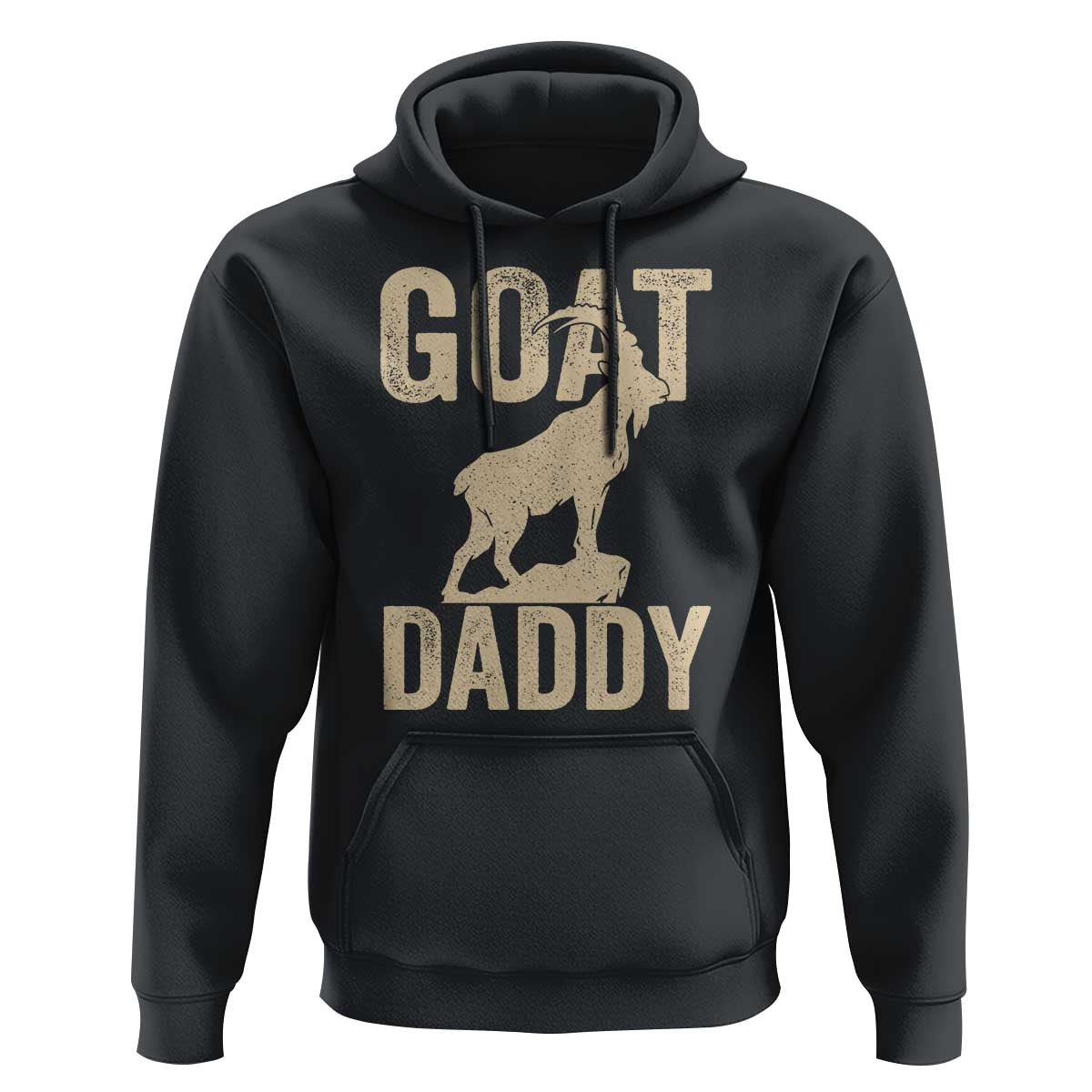 Goat Daddy Hoodie Funny Goat Father Vintage