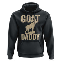 Goat Daddy Hoodie Funny Goat Father Vintage