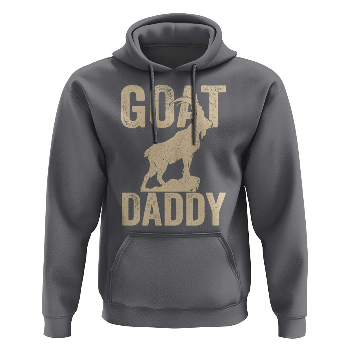 Goat Daddy Hoodie Funny Goat Father Vintage