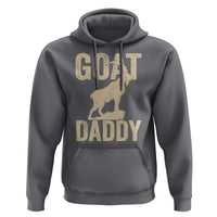 Goat Daddy Hoodie Funny Goat Father Vintage