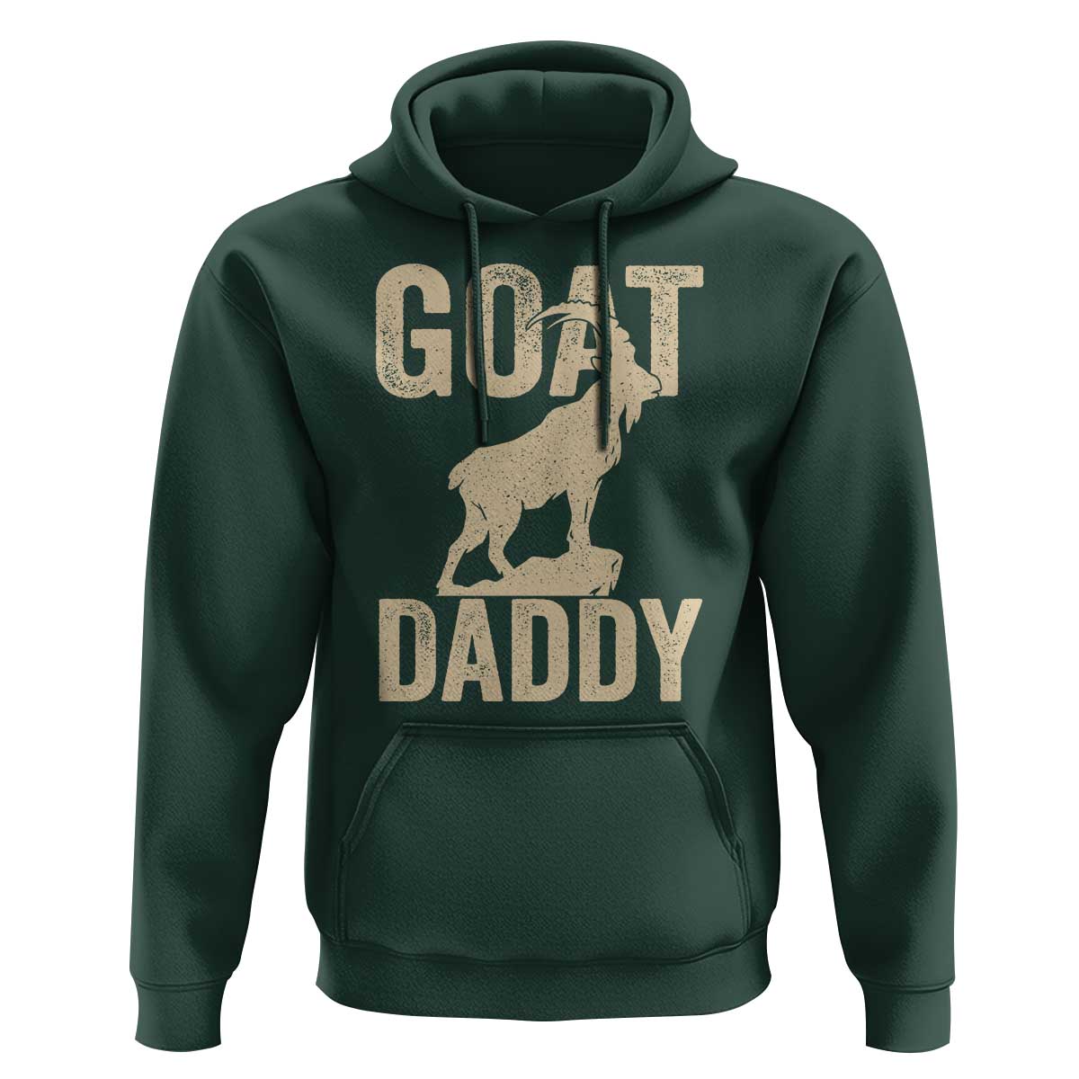 Goat Daddy Hoodie Funny Goat Father Vintage
