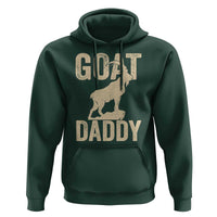 Goat Daddy Hoodie Funny Goat Father Vintage