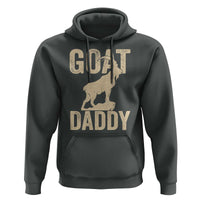 Goat Daddy Hoodie Funny Goat Father Vintage