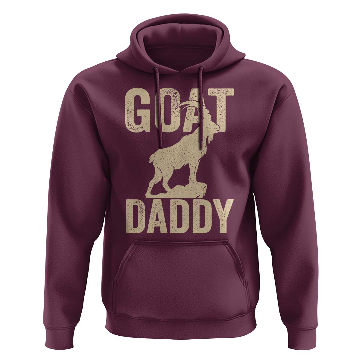 Goat Daddy Hoodie Funny Goat Father Vintage