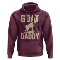 Goat Daddy Hoodie Funny Goat Father Vintage