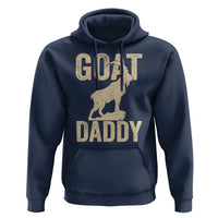Goat Daddy Hoodie Funny Goat Father Vintage