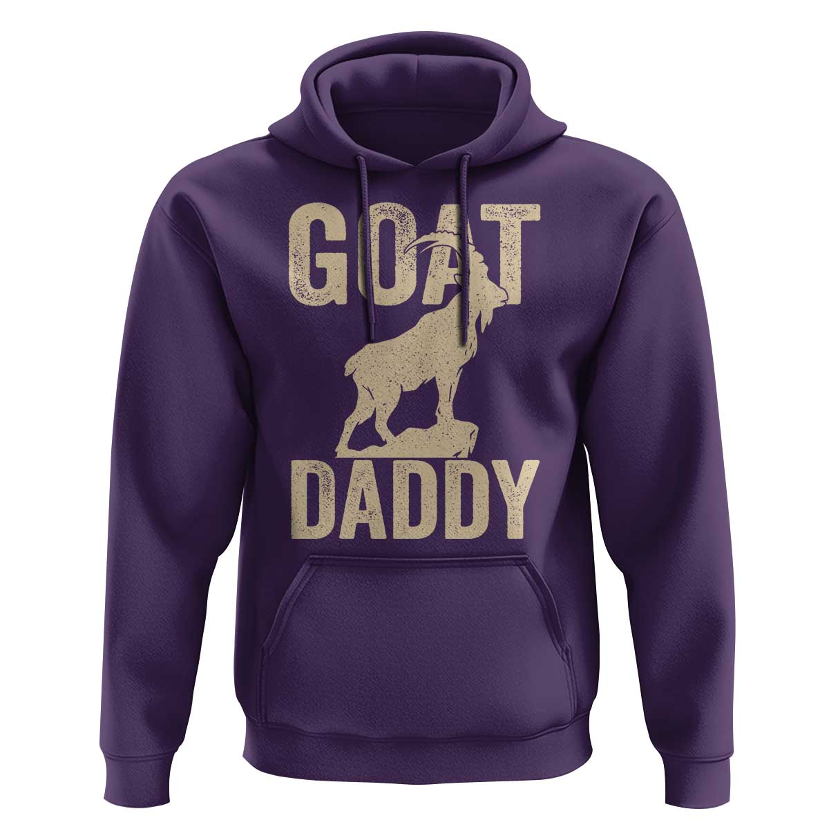 Goat Daddy Hoodie Funny Goat Father Vintage