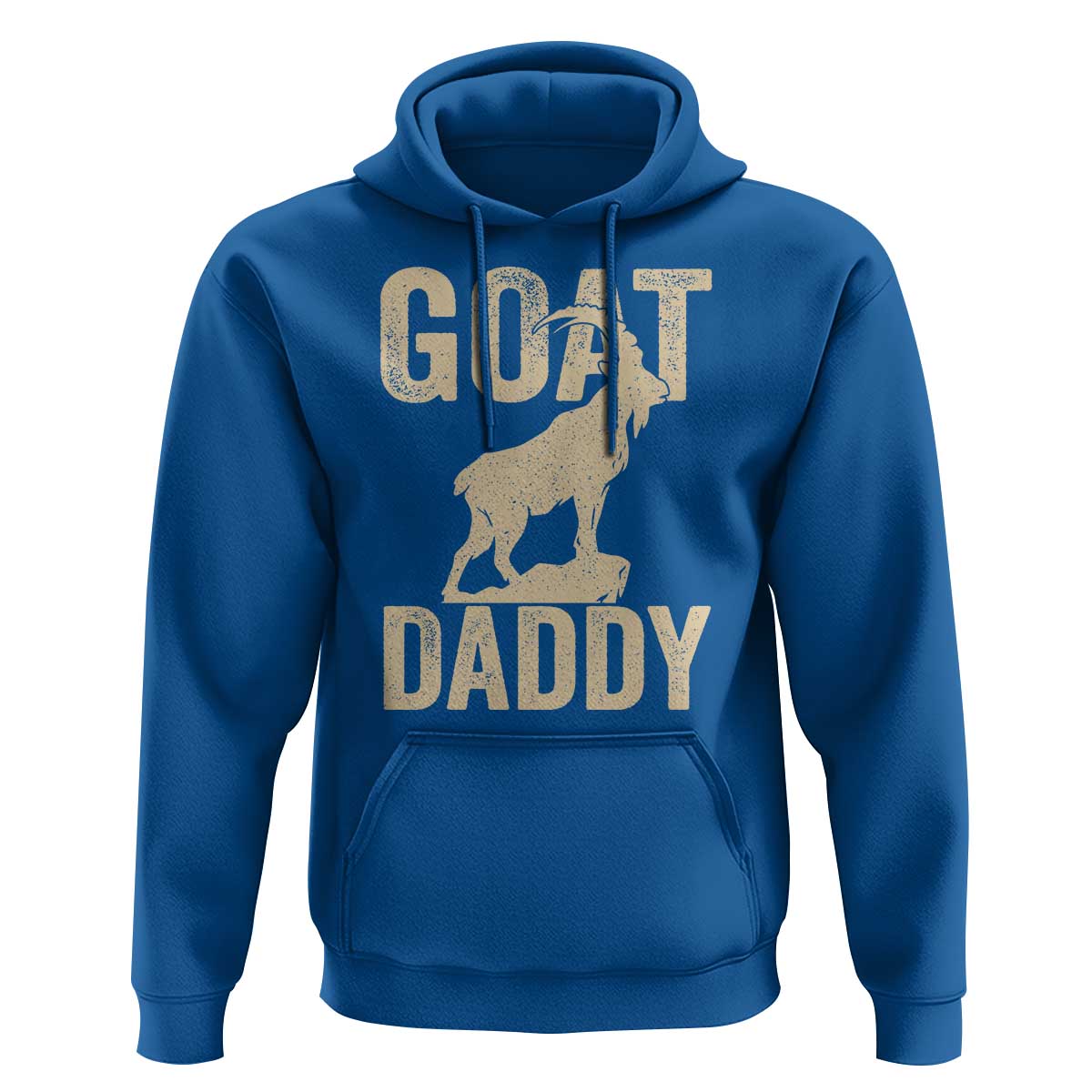Goat Daddy Hoodie Funny Goat Father Vintage
