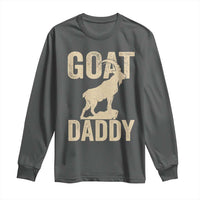 Goat Daddy Long Sleeve Shirt Funny Goat Father Vintage