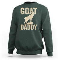 Goat Daddy Sweatshirt Funny Goat Father Vintage