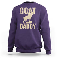 Goat Daddy Sweatshirt Funny Goat Father Vintage