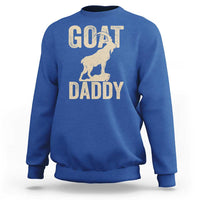 Goat Daddy Sweatshirt Funny Goat Father Vintage