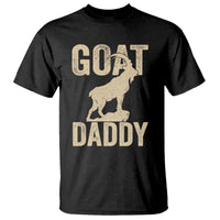 Goat Daddy T Shirt Funny Goat Father Vintage