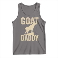 Goat Daddy Tank Top Funny Goat Father Vintage