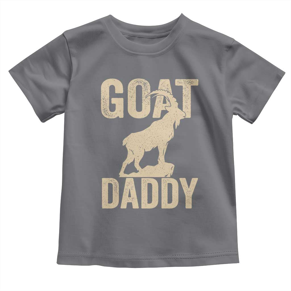 Goat Daddy Toddler T Shirt Funny Goat Father Vintage