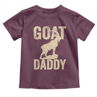 Goat Daddy Toddler T Shirt Funny Goat Father Vintage