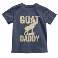 Goat Daddy Toddler T Shirt Funny Goat Father Vintage