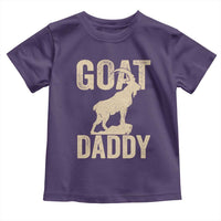 Goat Daddy Toddler T Shirt Funny Goat Father Vintage
