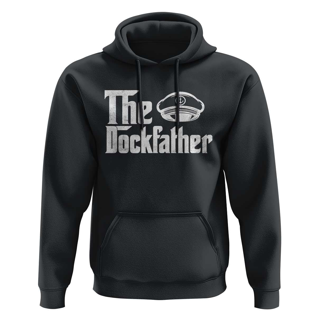 The Dockfather Hoodie Funny Boat Captain Dad Boating Humor Father's Day