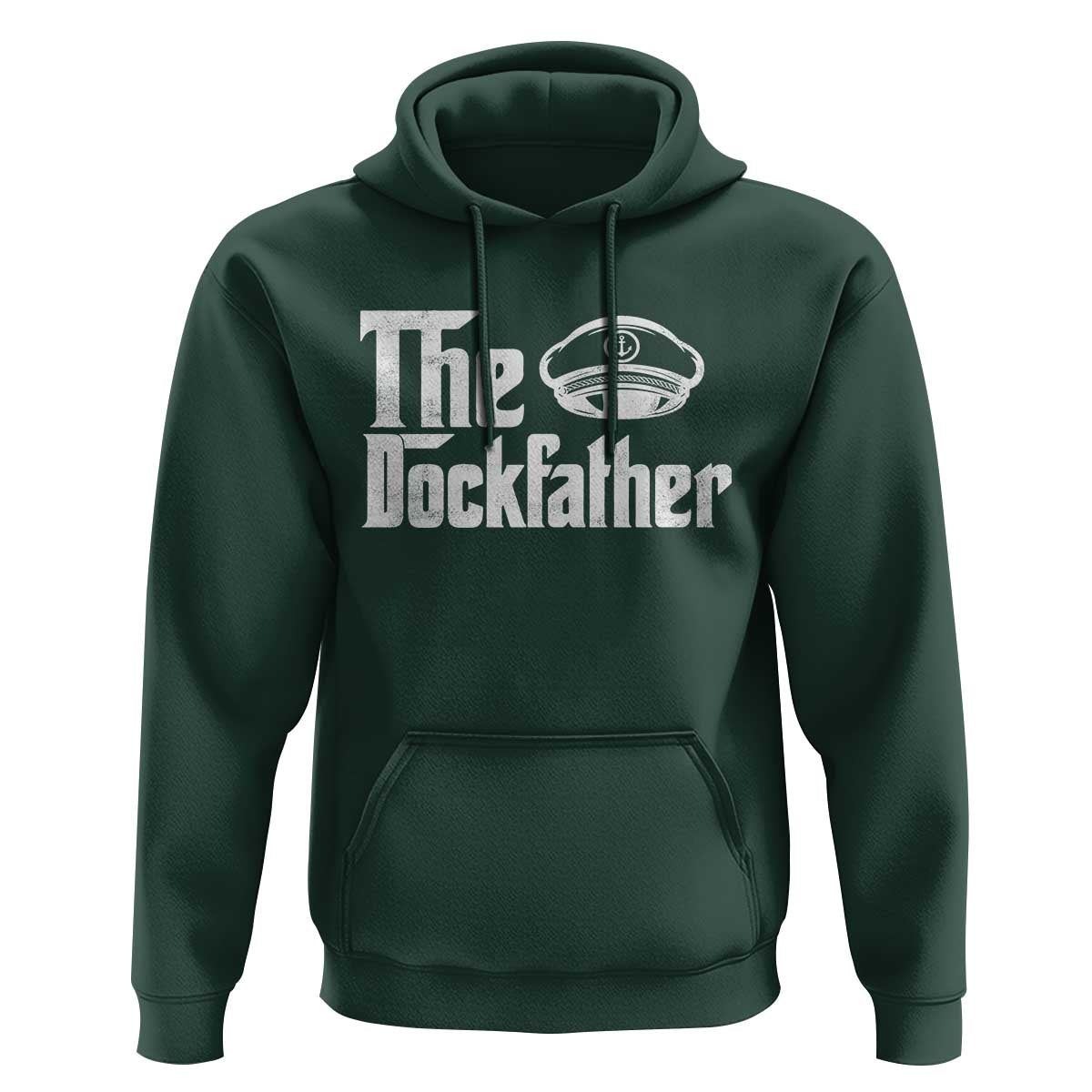 The Dockfather Hoodie Funny Boat Captain Dad Boating Humor Father's Day