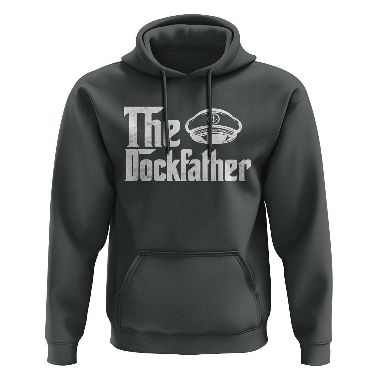 The Dockfather Hoodie Funny Boat Captain Dad Boating Humor Father's Day