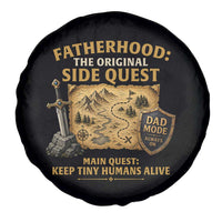 RPG Dad Spare Tire Cover Fatherhood The Original Side Quest Dad Mode D20 Tabletop Games