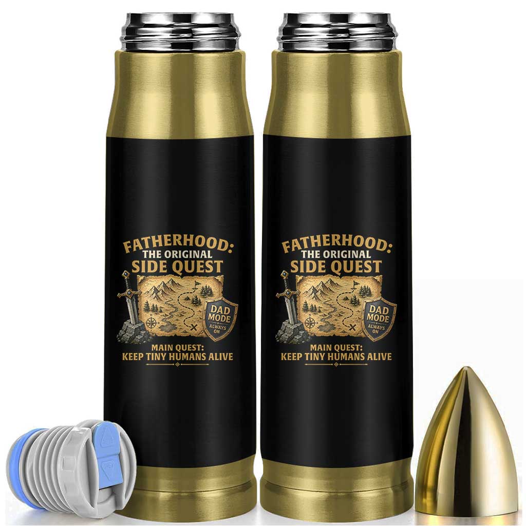 RPG Dad Bullet Tumbler Fatherhood The Original Side Quest Dad Mode D20 Tabletop Games