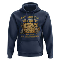 RPG Dad Hoodie Fatherhood The Original Side Quest Dad Mode D20 Tabletop Games