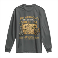 RPG Dad Long Sleeve Shirt Fatherhood The Original Side Quest Dad Mode D20 Tabletop Games