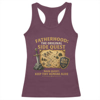 RPG Dad Racerback Tank Top Fatherhood The Original Side Quest Dad Mode D20 Tabletop Games