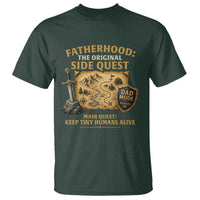 RPG Dad T Shirt Fatherhood The Original Side Quest Dad Mode D20 Tabletop Games
