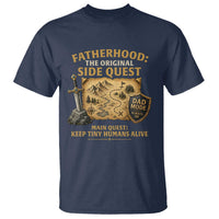 RPG Dad T Shirt Fatherhood The Original Side Quest Dad Mode D20 Tabletop Games