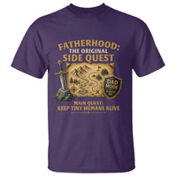 RPG Dad T Shirt Fatherhood The Original Side Quest Dad Mode D20 Tabletop Games