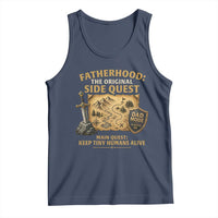 RPG Dad Tank Top Fatherhood The Original Side Quest Dad Mode D20 Tabletop Games