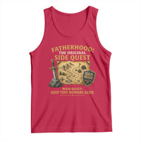 RPG Dad Tank Top Fatherhood The Original Side Quest Dad Mode D20 Tabletop Games