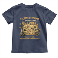 RPG Dad Toddler T Shirt Fatherhood The Original Side Quest Dad Mode D20 Tabletop Games