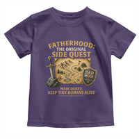 RPG Dad Toddler T Shirt Fatherhood The Original Side Quest Dad Mode D20 Tabletop Games