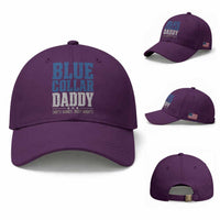 Blue Collar Daddy Dirty Hands Busy Nights Baseball Cap Funny Father's Day Gifts