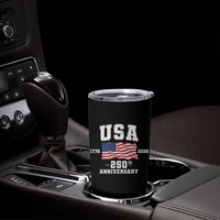 250th Anniversary USA 4th of July America US Flag Patriotic Tumbler Cup