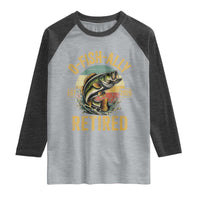 Fishing Retirement Raglan Shirt O Fish Ally Retired 2026 Fisherman Gifts