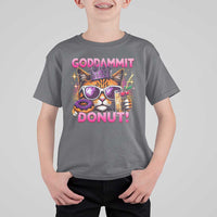 Funny Goddammit Cat Princess Meme T Shirt For Kid Cartoon Style